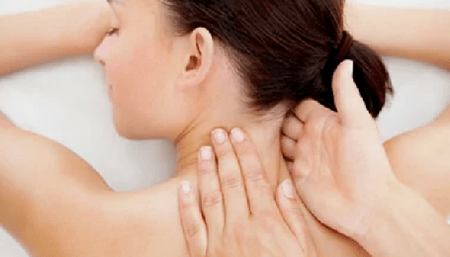 behandeling van cervicale osteochondrose met massage