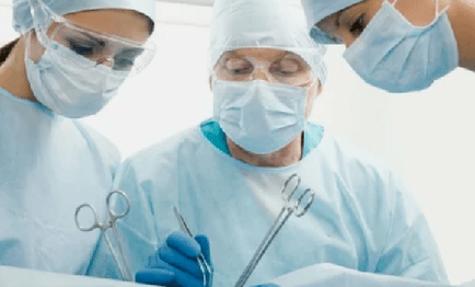chirurgische ingreep voor cervicale osteochondrose